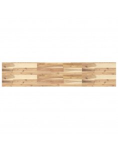 Piano per Tavolo 120x30x4 cm Rettangolare Legno Massello Acacia 2