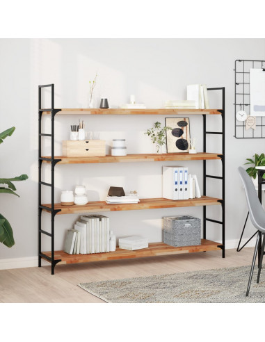 Piano per Tavolo 140x30x4 cm Rettangolare Legno Massello Acacia