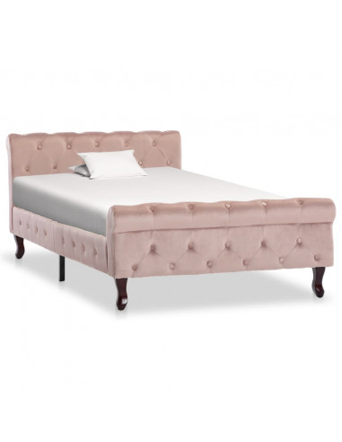 Giroletto Rosa in Velluto 100x200 cm