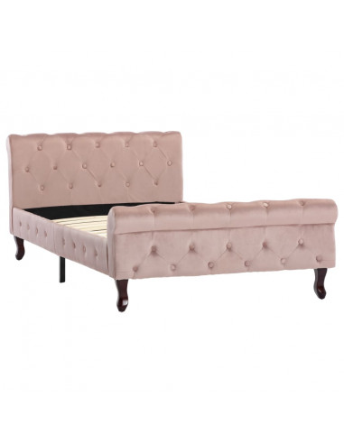 Giroletto Rosa in Velluto 100x200 cm