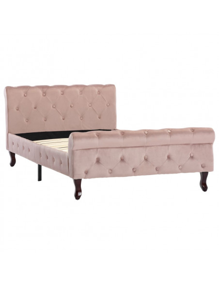 Giroletto Rosa in Velluto 100x200 cm
