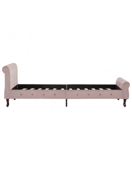 Giroletto Rosa in Velluto 100x200 cm