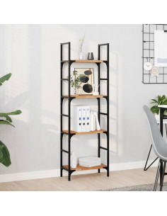 Piano Tavolo Rettangolare 40x20x2cm in Legno Massello di Acacia 2