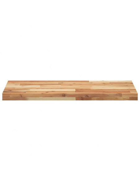 Piano per Tavolo 100x40x4 cm Rettangolare Legno Massello Acacia