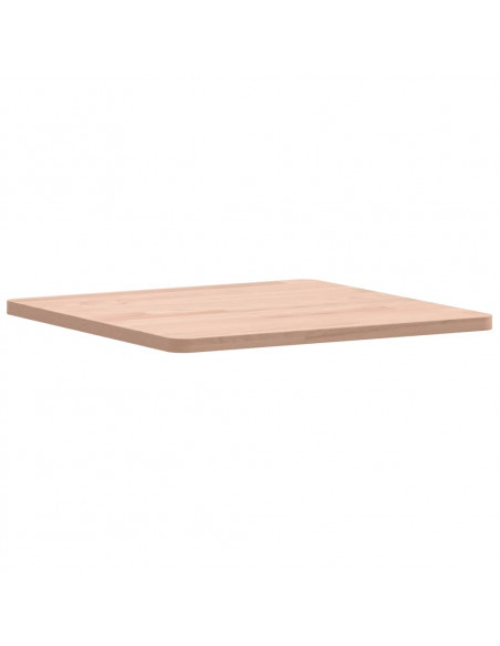 Piano per Tavolo 40x40x1,5 cm Quadrato Legno Massello di Faggio