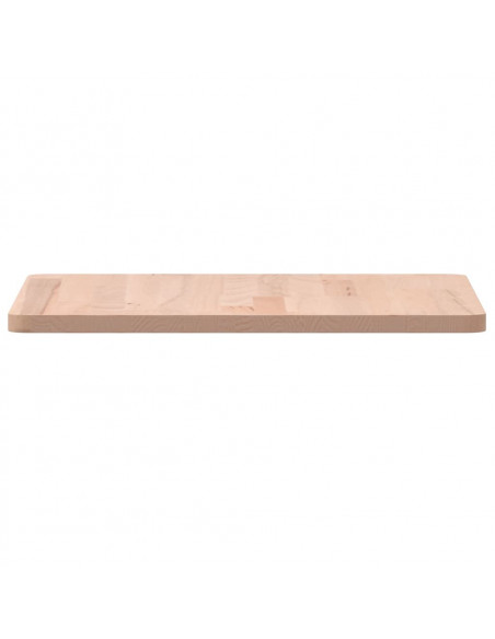 Piano per Tavolo 40x40x1,5 cm Quadrato Legno Massello di Faggio