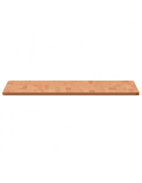 Piano per Tavolo 70x70x1,5 cm Quadrato Legno Massello di Faggio