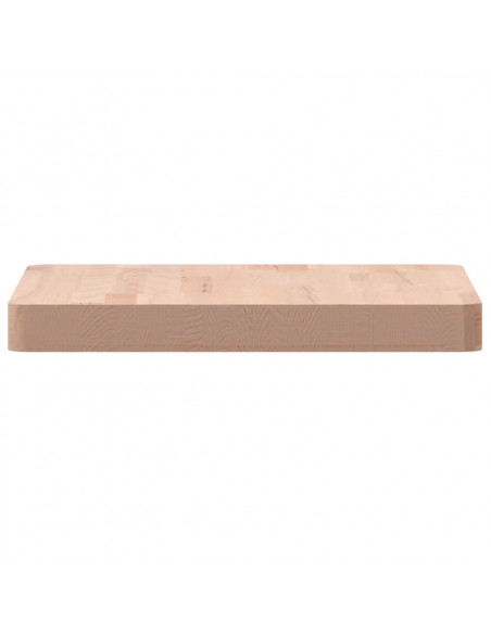 Piano per Tavolo 40x40x4 cm Quadrato Legno Massello di Faggio