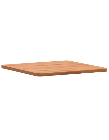 Piano per Tavolo 40x40x1,5 cm Quadrato Legno Massello di Faggio