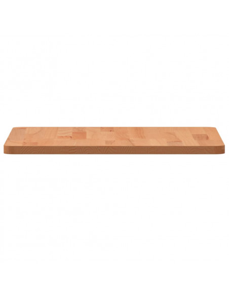 Piano per Tavolo 40x40x1,5 cm Quadrato Legno Massello di Faggio
