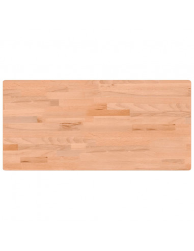 Piano per Banco da Lavoro 115x55x2,5 cm Legno Massello Faggio