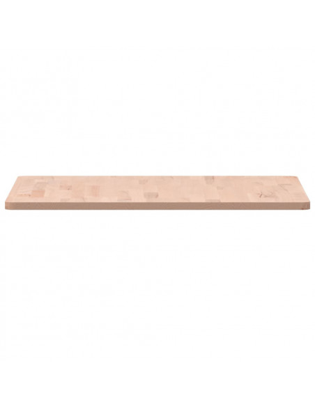 Piano per Tavolo 60x60x1,5 cm Quadrato Legno Massello di Faggio