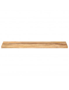 Piano per Tavolo 100x20x2,5 Rettangolare Legno Massello Mango 2