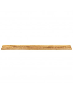 Piano per Tavolo 160x30x2,5cm Rettangolare Legno Mango Grezzo 2