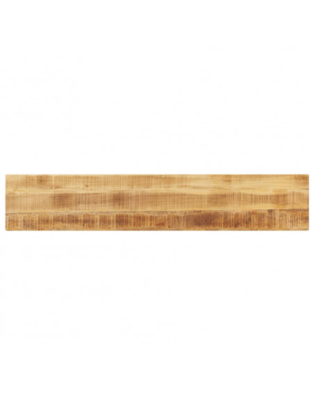 Piano per Tavolo 140x20x2,5 cm Rettangolare Legno Mango Grezzo