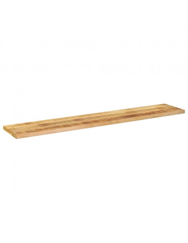 Piano per Tavolo 140x20x2,5 cm Rettangolare Legno Mango Grezzo