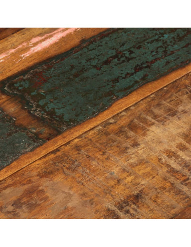 Piano del Tavolo Rotondo 70 cm 25-27 mm in Massello di Recupero