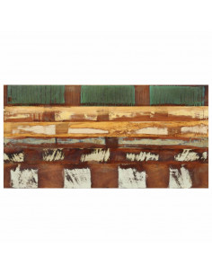 Piano Tavolo Rettangolare 60x120 cm 15-16 mm Legno di Recupero 2