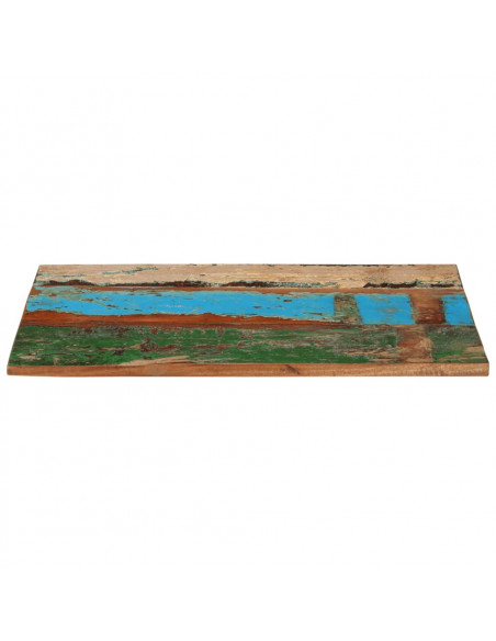 Piano Tavolo Rettangolare 60x90 cm 25-27 mm Legno di Recupero