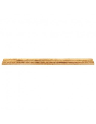 Piano per Tavolo 140x40x2,5 cm Rettangolare Legno Mango Grezzo