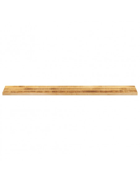 Piano per Tavolo 140x40x2,5 cm Rettangolare Legno Mango Grezzo