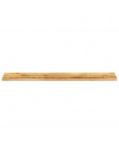 Piano per Tavolo 180x20x2,5cm Rettangolare Legno Mango Grezzo 2