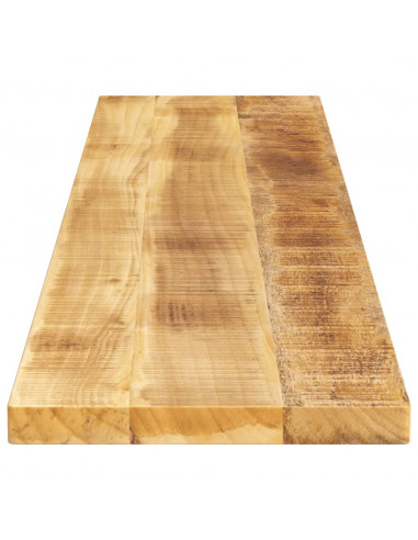 Piano per Tavolo 180x40x2,5 cm Rettangolare Legno Mango Grezzo