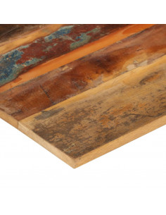 Piano Tavolo Quadrato 60x60 cm 15-16 mm in Legno di Recupero 2