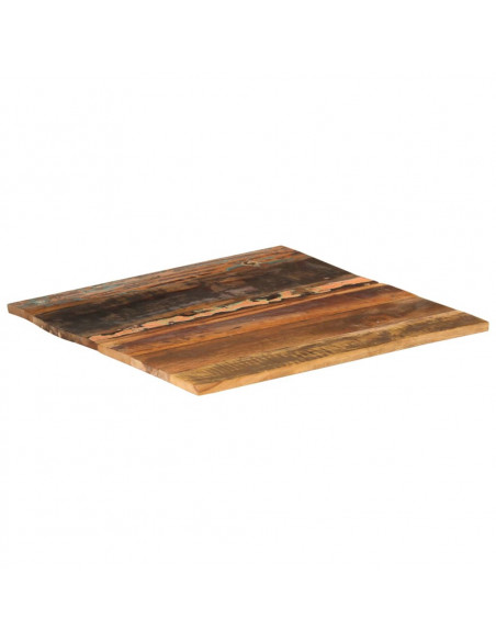 Piano Tavolo Quadrato 60x60 cm 15-16 mm in Legno di Recupero