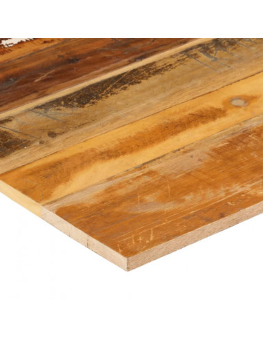 Piano Tavolo Quadrato 70x70 cm 15-16 mm in Legno di Recupero