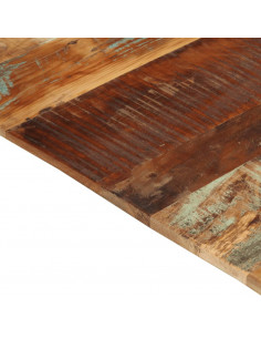 Piano Tavolo Rettangolare 70x80 cm 15-16 mm Legno di Recupero 2