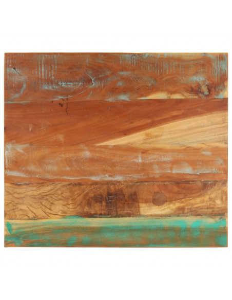 Piano Tavolo Rettangolare 70x80 cm 25-27 mm Legno di Recupero
