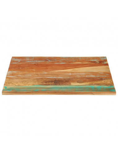 Piano Tavolo Rettangolare 70x80 cm 25-27 mm Legno di Recupero