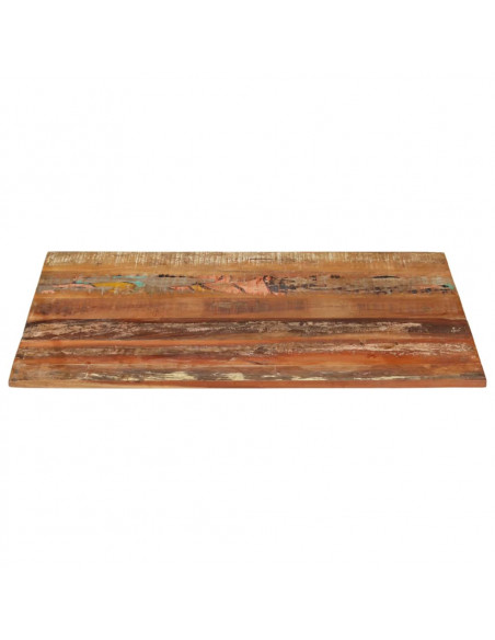 Piano Tavolo Rettangolare 70x90 cm 15-16 mm Legno di Recupero
