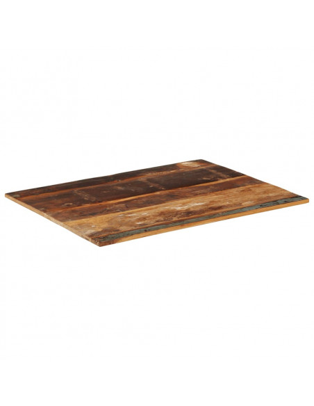 Piano Tavolo Rettangolare 70x90 cm 15-16 mm Legno di Recupero