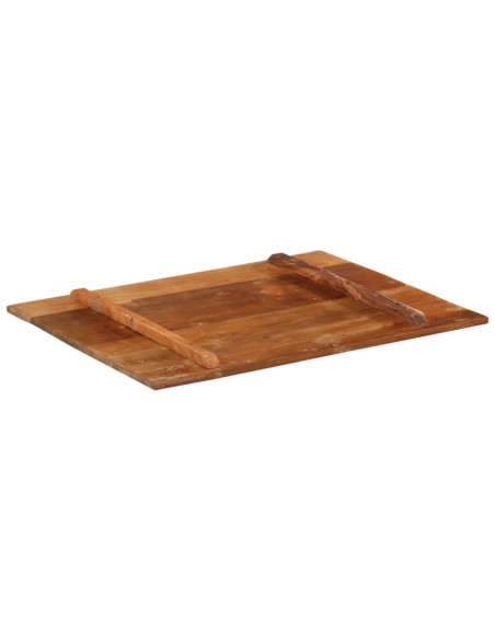 Piano Tavolo Rettangolare 70x90 cm 15-16 mm Legno di Recupero