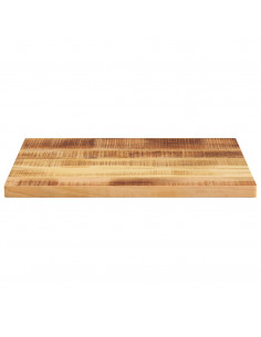 Piano per Tavolo 60x50x3,8 cm Rettangolare Legno Mango Grezzo 2