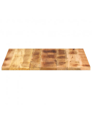 Piano per Tavolo 70x70x1,5 cm Quadrato Legno di Mango Grezzo