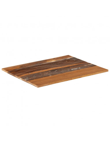 Piano Tavolo Rettangolare 60x70 cm 15-16 mm Legno di Recupero