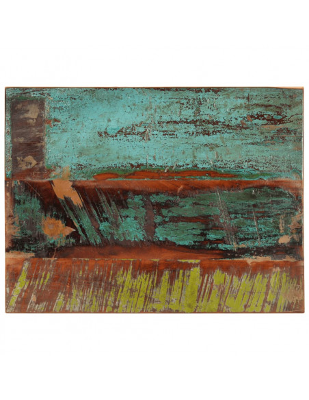 Piano Tavolo Rettangolare 60x80 cm 25-27 mm Legno di Recupero