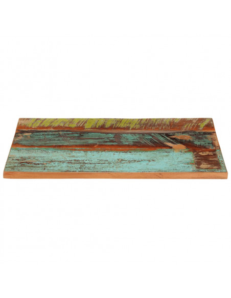 Piano Tavolo Rettangolare 60x80 cm 25-27 mm Legno di Recupero