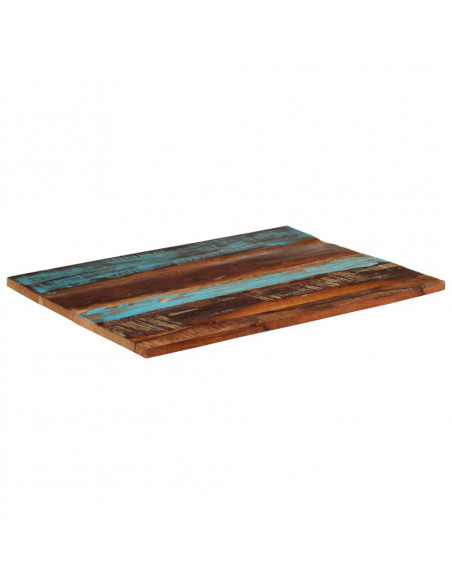 Piano Tavolo Rettangolare 70x90 cm 25-27 mm Legno di Recupero