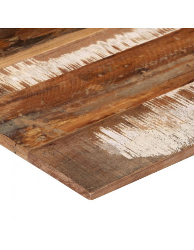 Piano Tavolo Rettangolare 60x80 cm 15-16 mm Legno di Recupero