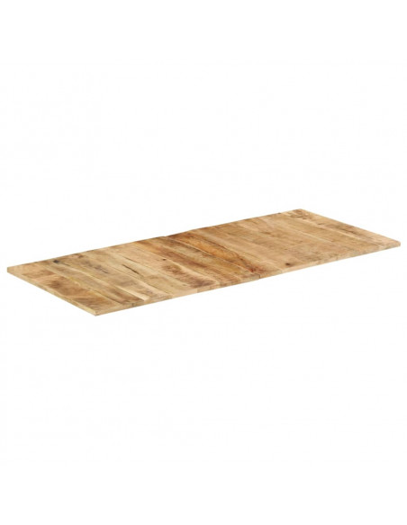 Piano Tavolo in Legno Massello di Mango 15-16 mm 140x60 cm