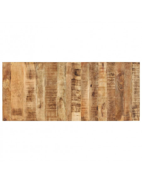 Piano Tavolo in Legno Massello di Mango 15-16 mm 140x60 cm