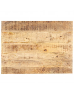 Piano Tavolo in Legno Massello di Mango 15-16 mm 80x60 cm 2