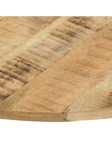 Piano Tavolo in Legno Massello di Mango Rotondo 15-16 mm 60 cm