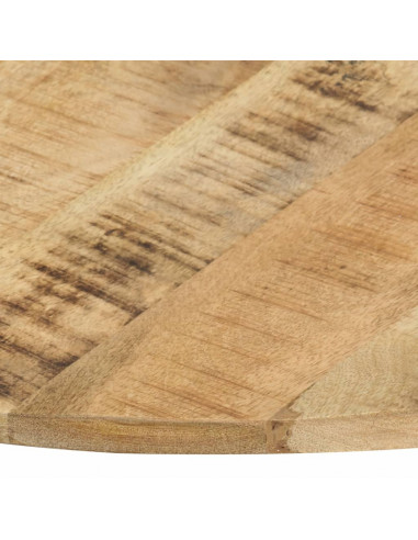 Piano Tavolo in Legno Massello di Mango Rotondo 15-16 mm 70 cm