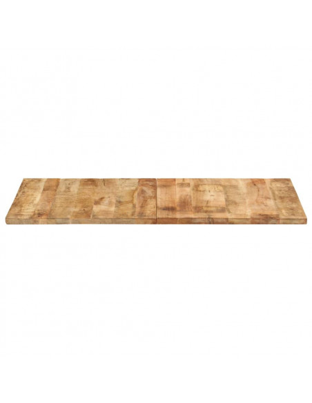 Piano Tavolo in Legno Massello Mango 25-27 mm 120x60 cm