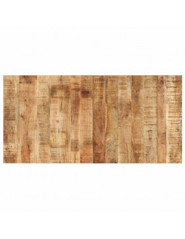 Piano Tavolo in Legno Massello di Mango 15-16 mm 120x60 cm